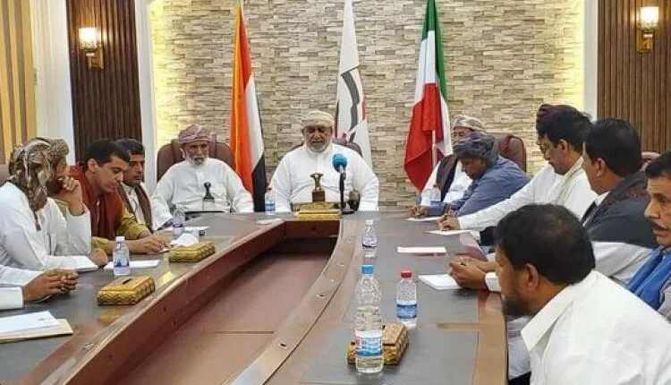 صورة لمجلس قبلي في حضرموت