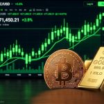 دليل استثمار العملات الرقمية والذهب كملاذات آمنة وحماية الثروة من التضخم العالمي في عام 2026.