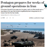 خطة البنتاغون: هل يواجه جنود أمريكا مصيراً مجهولاً في إيران؟