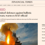 بريطانيا في مرمى الخطر: عجز دفاعي صادم أمام الصواريخ الباليستية