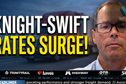 أرباح Knight-Swift تشير لتعافي سوق الشحن العالمي