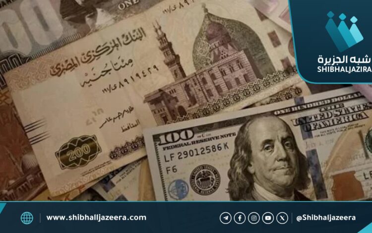 الجنيه المصري يسجل أدنى مستوى رسمي متجاوزاً حاجز 55 للدولار