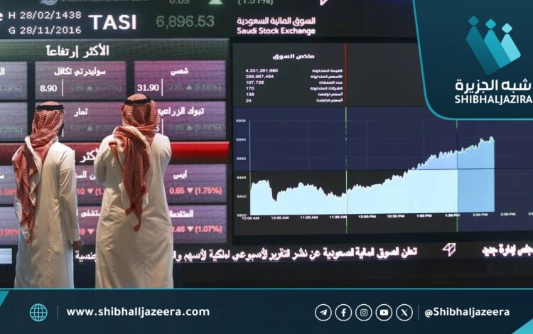 البورصة السعودية تفقد 176 مليار دولار من قيمتها السوقية خلال شهرين